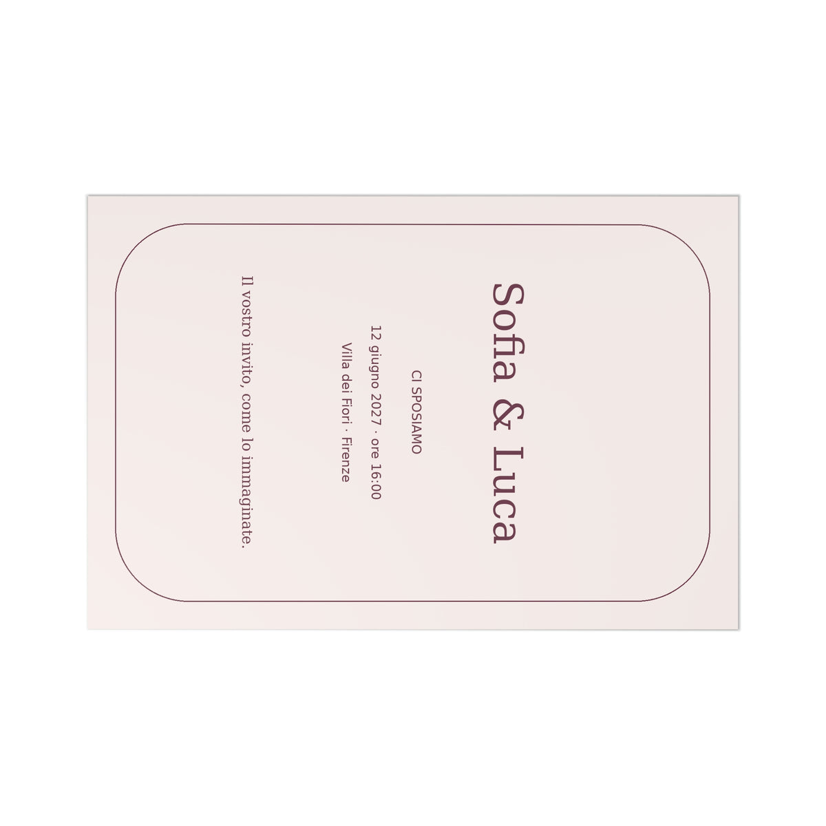 Carta Viva Creativo — 7 custom invitations with envelopes